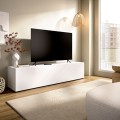 TV-Lowboard - Noka - Weiß 180 x 42 x 41,5 cm