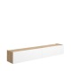 Meuble TV Suspendu SKY Blanc Nordic 180 cm - fanmuebles