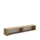 Meuble TV Suspendu SKY Blanc Nordic 180 cm - fanmuebles