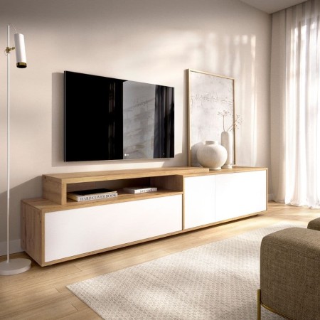 TV-Lowboard Elsa Nordic Weiß