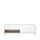 TV-Unterschrank BARI - Natur - Weiß 150,0x50,1 cm