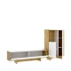 Salón modular Ka Nordic Blanco 231 x 137,7 x 30 cm