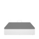 Sommier rebatível Round Branco 150x190 - fanmuebles