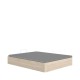 Sommier rebatível Round 135x190 Natural - fanmuebles