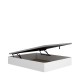 Cama canapé abatible Round 135x190 Blanco - fanmuebles