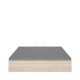 Letto contenitore ribaltabile Nest 135x190 Naturale - fanmuebles