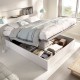 Sommier rebatível Nest 135x190 Branco - fanmuebles