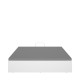Sommier rebatível Nest 135x190 Branco - fanmuebles
