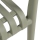 SILLA VERDE POLIPROPILENO EXTERIOR 56 X 57 X 81 CM