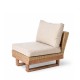 Outdoor Sofa Ohne Armlehnen Patsy Natur 66x89