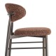 Taburete Alto Teja Tejido Metal 53x95x52 cm | fanmuebles