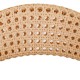 Taburete Niva Blanco - Natural 56 x 112 x 59.5 cm