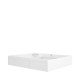 Kaufen Sie Bett mit 4 Schubladen Alice 150x190 Weiß bei fanmuebles