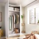 Schrank 2 Drehtüren Emax Weiß - fanmuebles