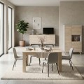 Ensemble Salon Ness 4B Blanc Naturel