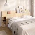 Kopfteil mit Aufbewahrung - Tori - Helle Eiche 181,2 x 71 x 19,2 cm