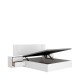 Pack Dormitorio Len Blanco Cama Canapé y Mesitas