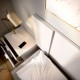 Pack Chambre Lit Coffre Flow Blanc
