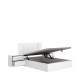 Pack Dormitorio Cama Canapé Flow Blanco
