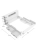 Cama 4 gavetas Ten Branco Natural envio grátis Portugal