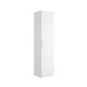 Roupeiro Emax Branco Mate 1 Porta Batente 45 cm - fanmuebles