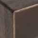 VITRINA MARRÓN MADERA-CRISTAL 70 X 40 X 100 CM