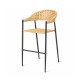 Taburete Niva Grafito - Natural 56 x 112 x 59.5 cm