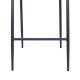 Taburete Niva Grafito - Natural 56 x 112 x 59.5 cm