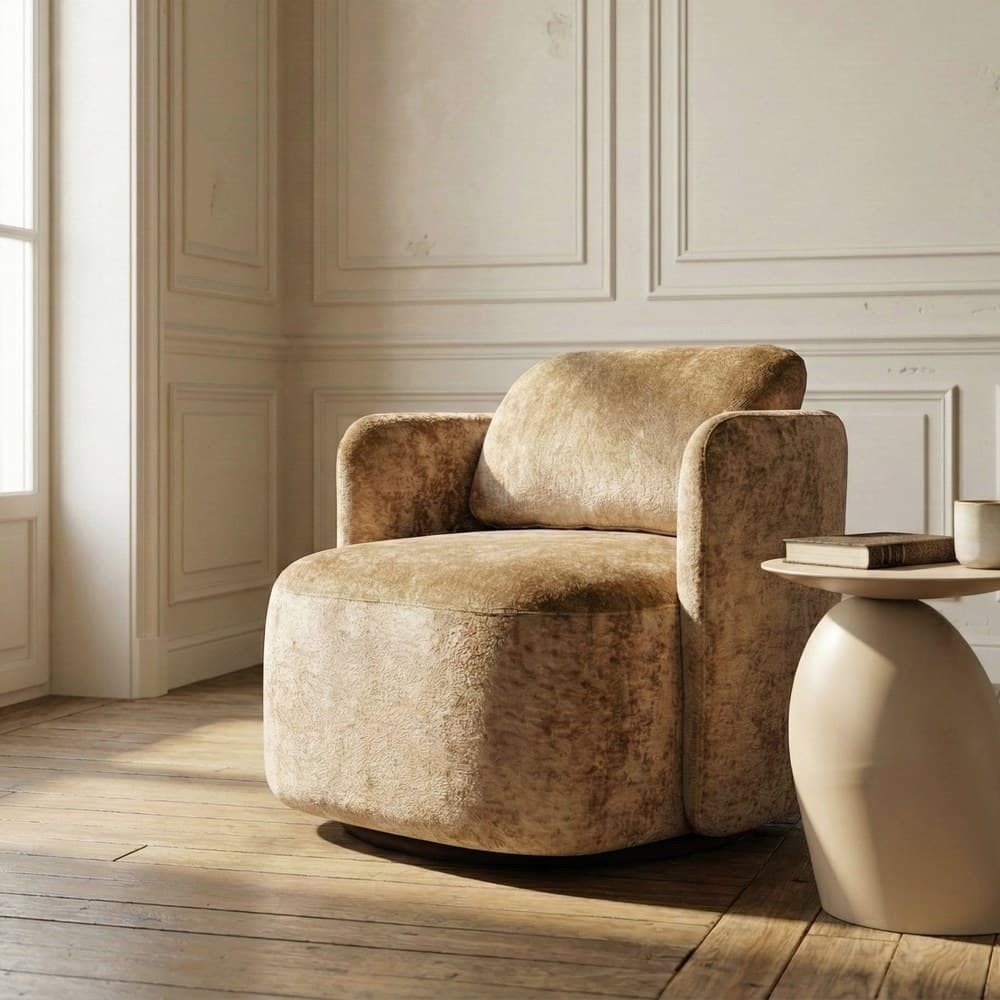 Sillón Beige 87 x 66 x 85 cm