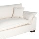 Sofá 4 Plazas Crema 282 x 71 x 101 cm