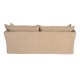 Sofá 3 Plazas Beige 221 x 72 x 103 cm