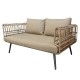 Canapé Extérieur Ariki Boho Chic - 161x67x84 - fanmuebles