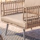 Canapé Extérieur Ariki Boho Chic - 161x67x84 - fanmuebles