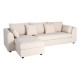 SOFÁ CHAISE LONGUE IZQ./DCHA. CREMA 260 X 164 X 76 CM