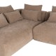 Sofá Chaise Longue Beige 307 x 81 x 202 cm