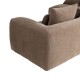 Sofá Chaise Longue Beige 307 x 81 x 202 cm