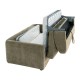 SOFÁ CAMA VERDE DM-METAL SALÓN 194 X 104 X 76 CM