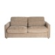 Sofá Taupe 194 x 88 x 104 cm