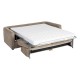 Sofá Taupe 194 x 88 x 104 cm