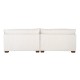 Sofá 4 Plazas Rayas Crema 282 x 71 x 101 cm