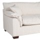 Sofá 4 Plazas Rayas Crema 282 x 71 x 101 cm