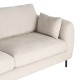 Sofá 3 Plazas Crema 229 x 88 x 92 cm