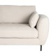 Sofá 3 Plazas Crema 229 x 88 x 92 cm