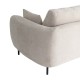 Sofá 3 Plazas Crema 229 x 88 x 92 cm
