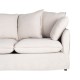 Divano 2 Posti Imbottito Beige Plastica Nero | fanmuebles