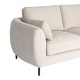 Sofá 2 Plazas Crema 189 x 88 x 92 cm