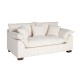 Sofá 2 Plazas Rayas Crema 178 x 71 x 101 cm