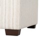 Sofá 2 Plazas Rayas Crema 178 x 71 x 101 cm