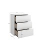 Mesita 3 cajones Rio Blanco 42 x 56,8 x 34,2 cm