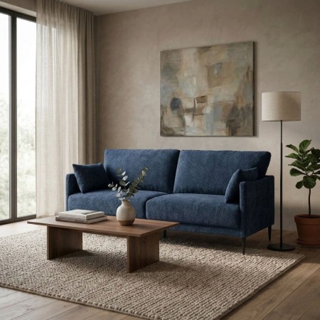Sofá Azul 191 x 88 x 80 cm